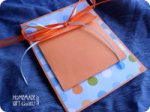 Give your Scorpio symbol art charm in a cute pouch card...