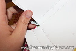 Glue re-enforcement tab.