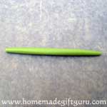 Roll clay into a snake like coil...