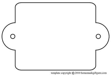 gift tags template