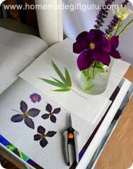 Craft Ideas Dried Roses on Dried Pressed Flowers Instructions And Gift Ideas