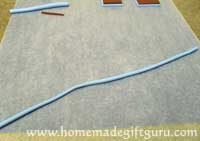 Roll clay out into one long skinny coil...