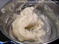 The thickening process will begin suddenly, keep heating until dough is as thick as you desire...