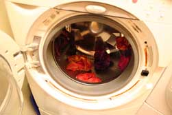 With synthrapol you can wash tie dye projects together...