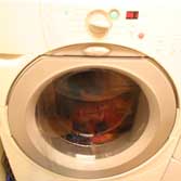 Tie dye clothes washing...
