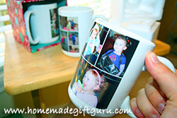 The photo mug view when drinking right handed...