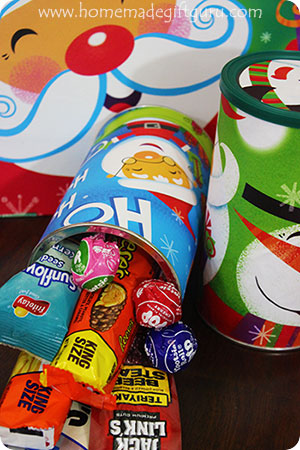 Homemade canisters are another creative way to give homemade treats and other gifts.