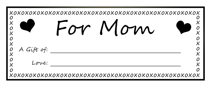 voucher ideas for mum