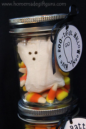 Have a BOO-tiful Halloween! These freebie ghost pun Halloween printables make a great addition to ghost-themed Halloween candy ideas. They pair perfectly with this easy ghost in a mason jar gift idea.