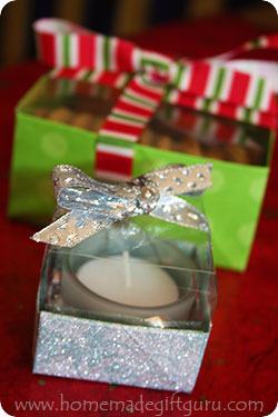 How to make gift boxes with beautiful clear lids!