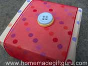 There are lots of simple ways to decorate your handmade origami boxes.