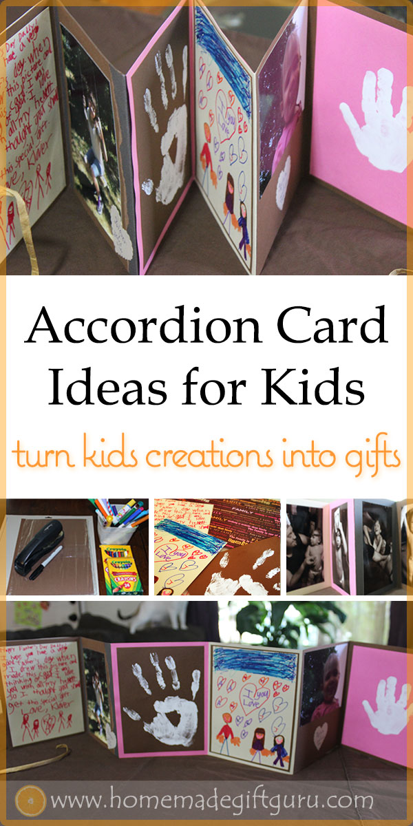 This heartwarming gift idea for kids to make is perfect for any age. Put the kids to work with these creative memorabilia ideas! #giftskidscanmake #forgrandparents #fathersday #cardmakingideas