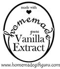 Free printable homemade vanilla gift labels