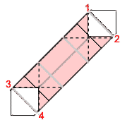 Step 5, photo 2 of this origami box tutorial...